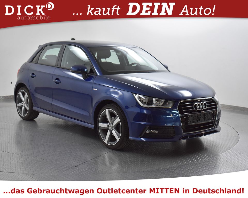 Audi A1 SB 1.0 TFSI S LINE SPORT >TOP ZUSTAND+SHZ+17" - 2016