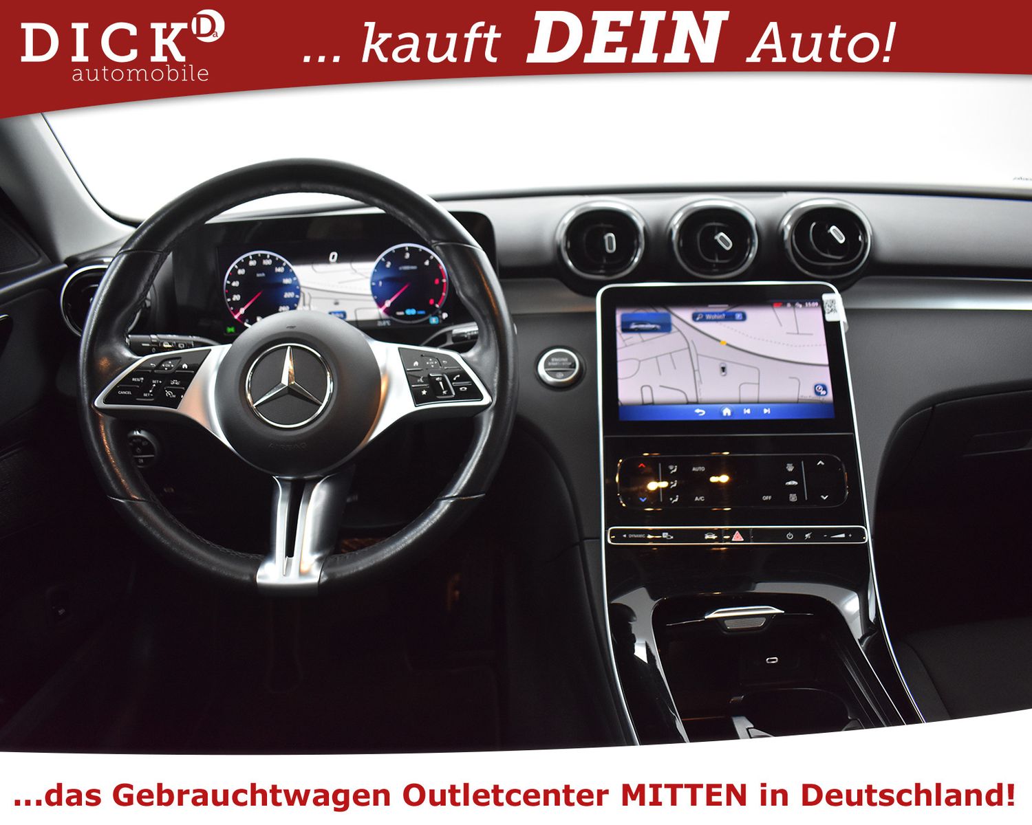 MERCEDES-BENZ C 220d T 9G Avantg VIRTU+NAV+KAM+LED+AHK+ACC+SHZ - Image 11