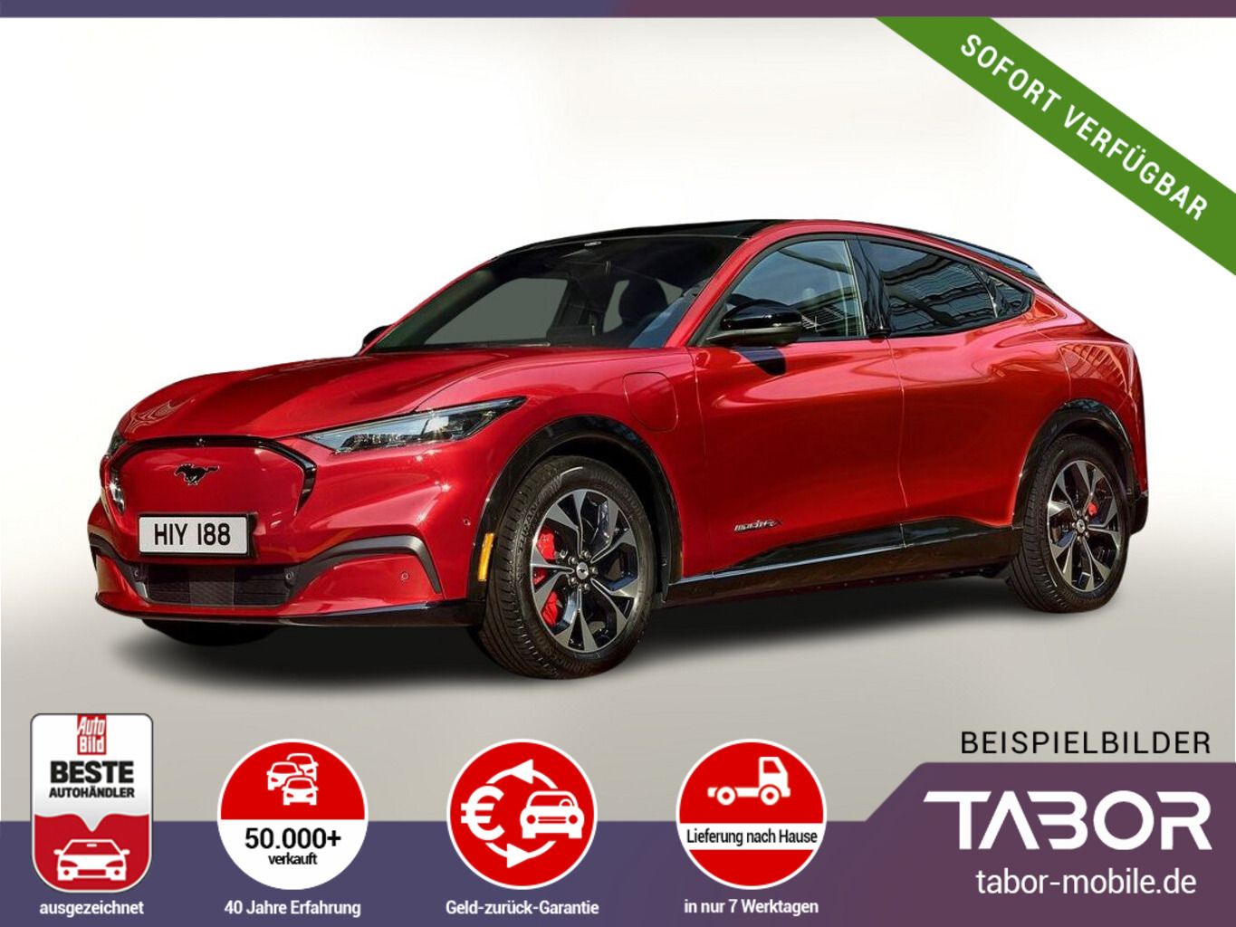 Ford Mustang Mach-E 91 kWh Premium TechP+ Nav 360Kam