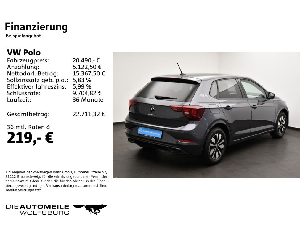 Volkswagen Polo 6 VI 1.0 l TSI DSG Goal ACC/Rückkam imagem 2