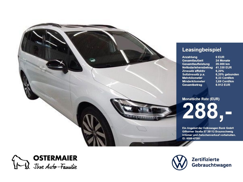 Volkswagen Touran HIGHLINE BLACK 1.5TSI150PS DSG NP.65TACC.