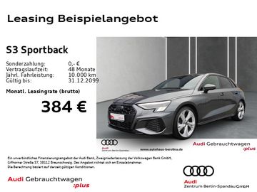 Audi Leasingangebot: Audi S3 Sportback *MATRIX*B&O*NAV+*ACC*Opt.-Schwarz+*