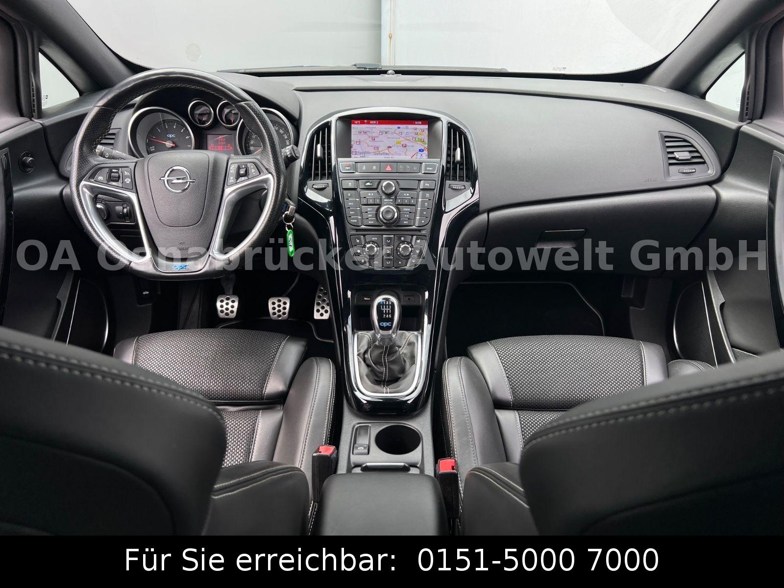 Opel Astra J GTC OPC 280PS SHZ Lenkradheiz.  Tempomat