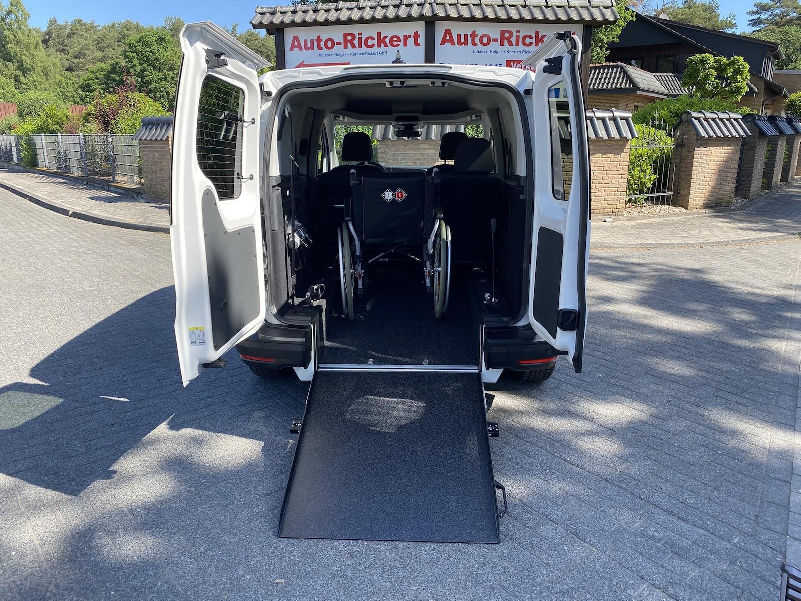 Volkswagen Caddy neuer Rollstuhlumbau, Tempomat, Rückfahrka