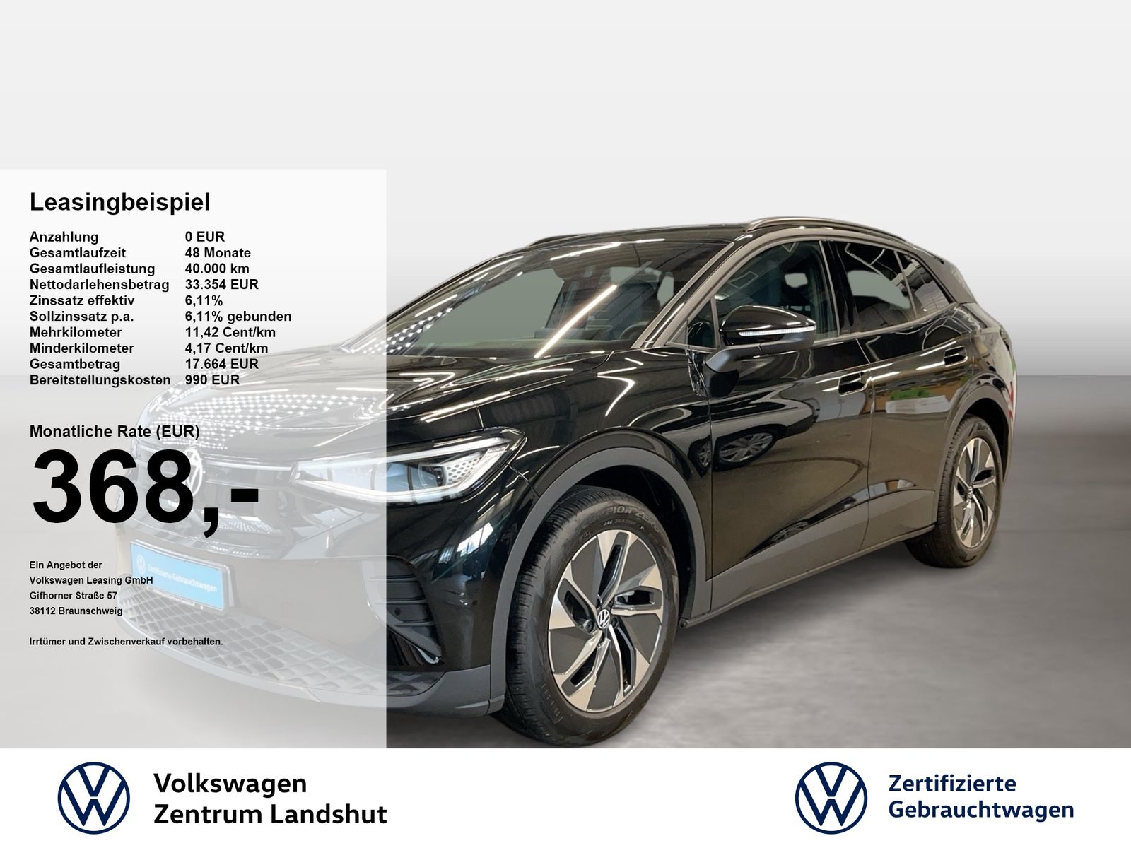 Volkswagen ID.4 Pure Performance ACC AUT DynLicht HUD LED