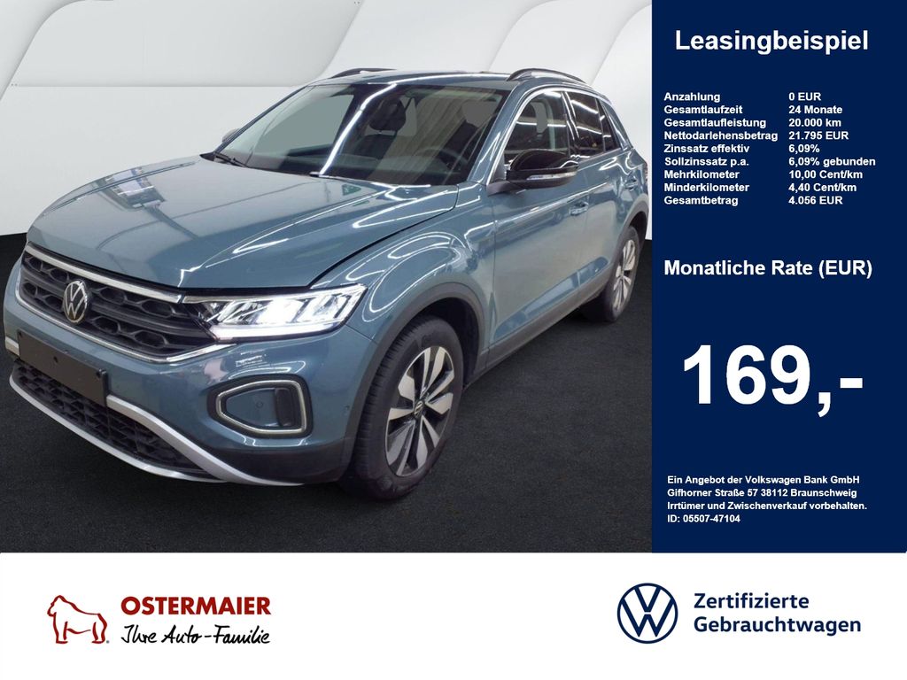 T-Roc GOAL 1.0TSI 116PS ACC.NAVI+VC.2xPDC.LED.AP