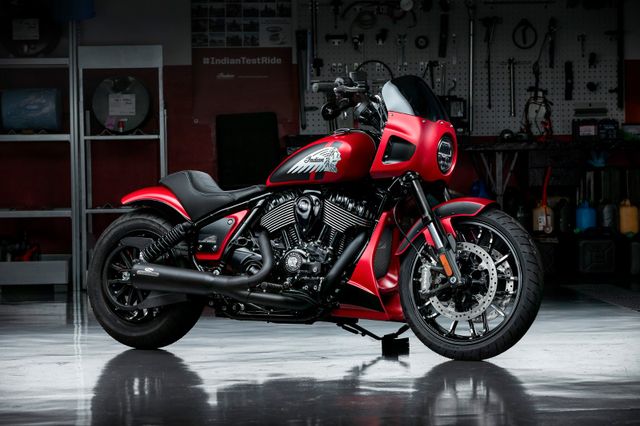 Indian Sport Chief Red Smoke *Mild Custom*