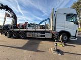 Volvo FH 420 8x4 TRIDEM PRITSCHE + 31m! KRAN HIAB 858 - Volvo Abrollkipper