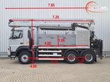 Volvo FM 420 6x6 - 26,50 mtr Terex Dakwerkerskraan, Da - Volvo Fm