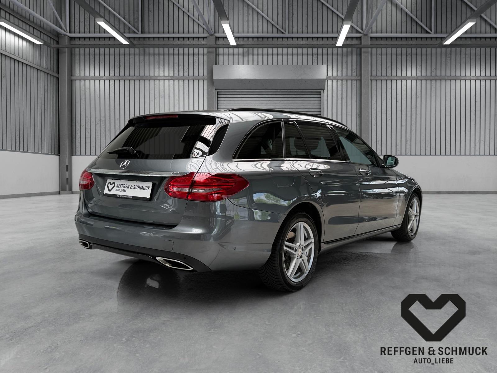 Mercedes-Benz C 200 T 4M AUTOMATIK+NAVI+TEILLEDER+LED+ALU+TÜV+