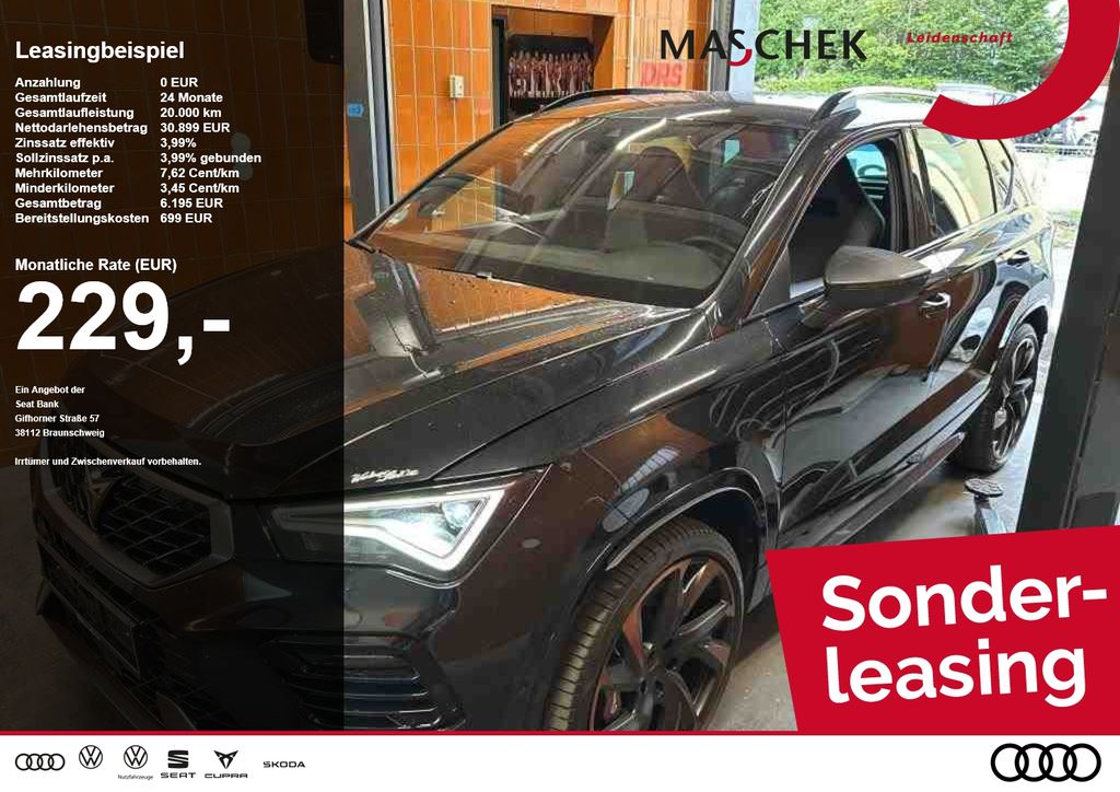 Cupra Ateca VZ Tribe Edition 2.0 TSI DSG Memory ACC Be