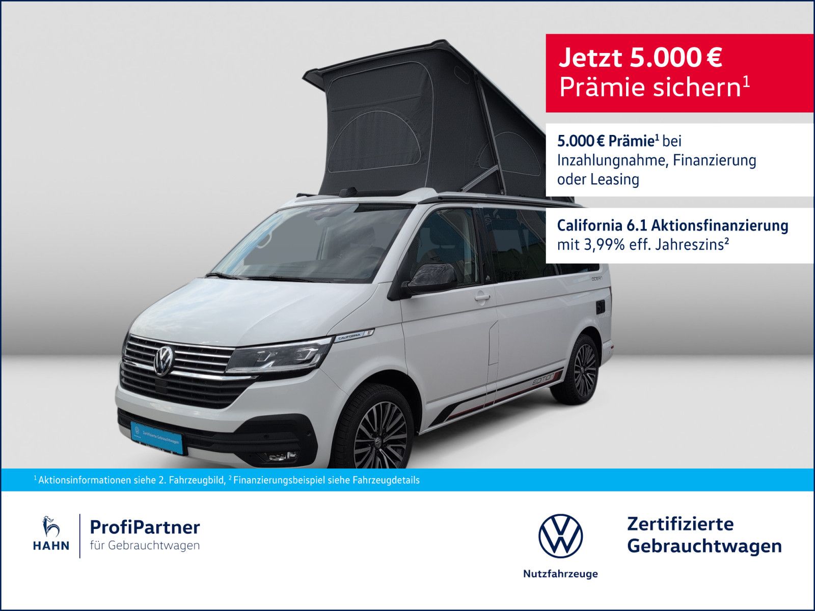 Volkswagen T6.1 California Ocean EDITION 2,0TDI 150KW DSG 4