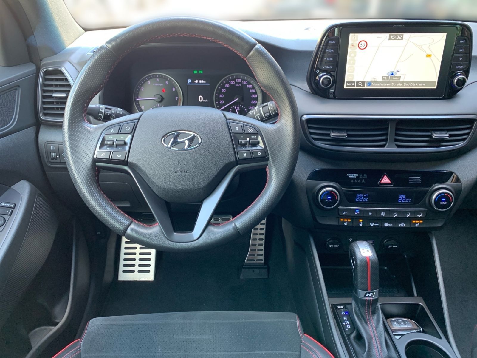 Fahrzeugabbildung Hyundai TUCSON 1.6 Turbo 7-DCT N-Line 360 Kamera Sicherh