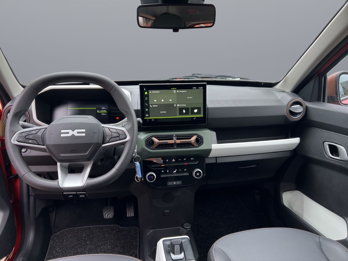Fahrzeugabbildung Dacia Spring Electric Extreme 65 Navi Fahrerprofil Spu