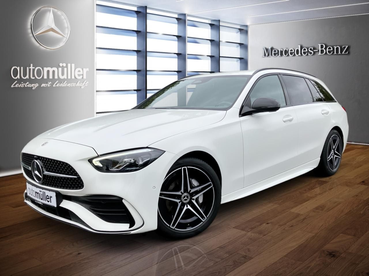 Mercedes-Benz C 200 4M T AMG AHK+Night+Totw+Ambi+AdvSound+Kam