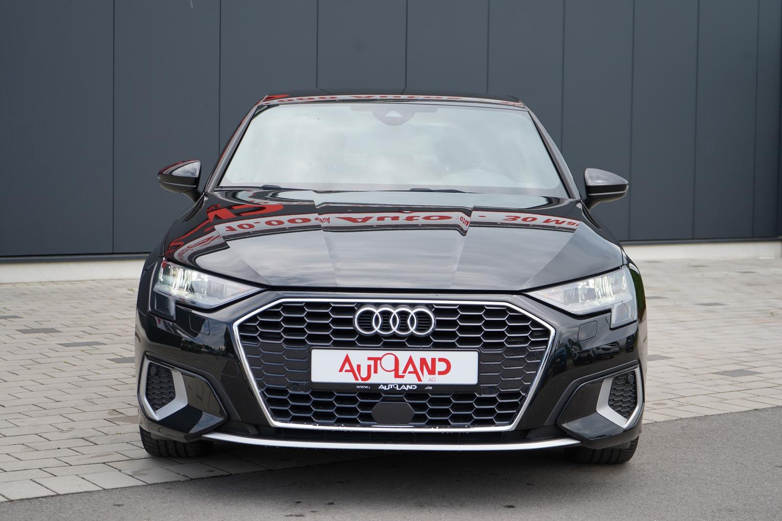 Audi A3 30 TFSI advanced LED Navi ACC DAB Klimaaut., миниатюра 9