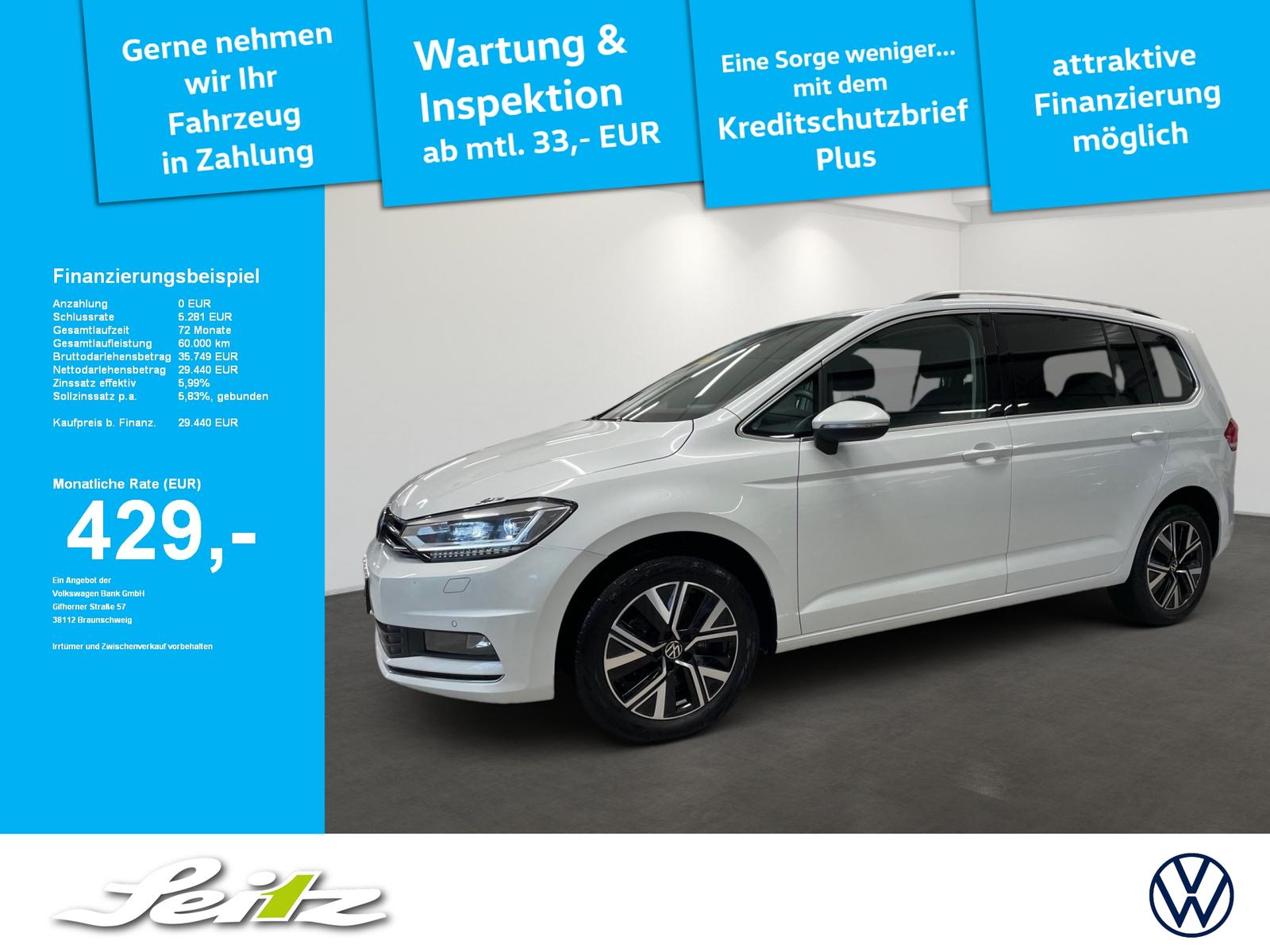 Volkswagen Touran 2.0 TDI Highline *AHK*MATRIX*KAMERA*