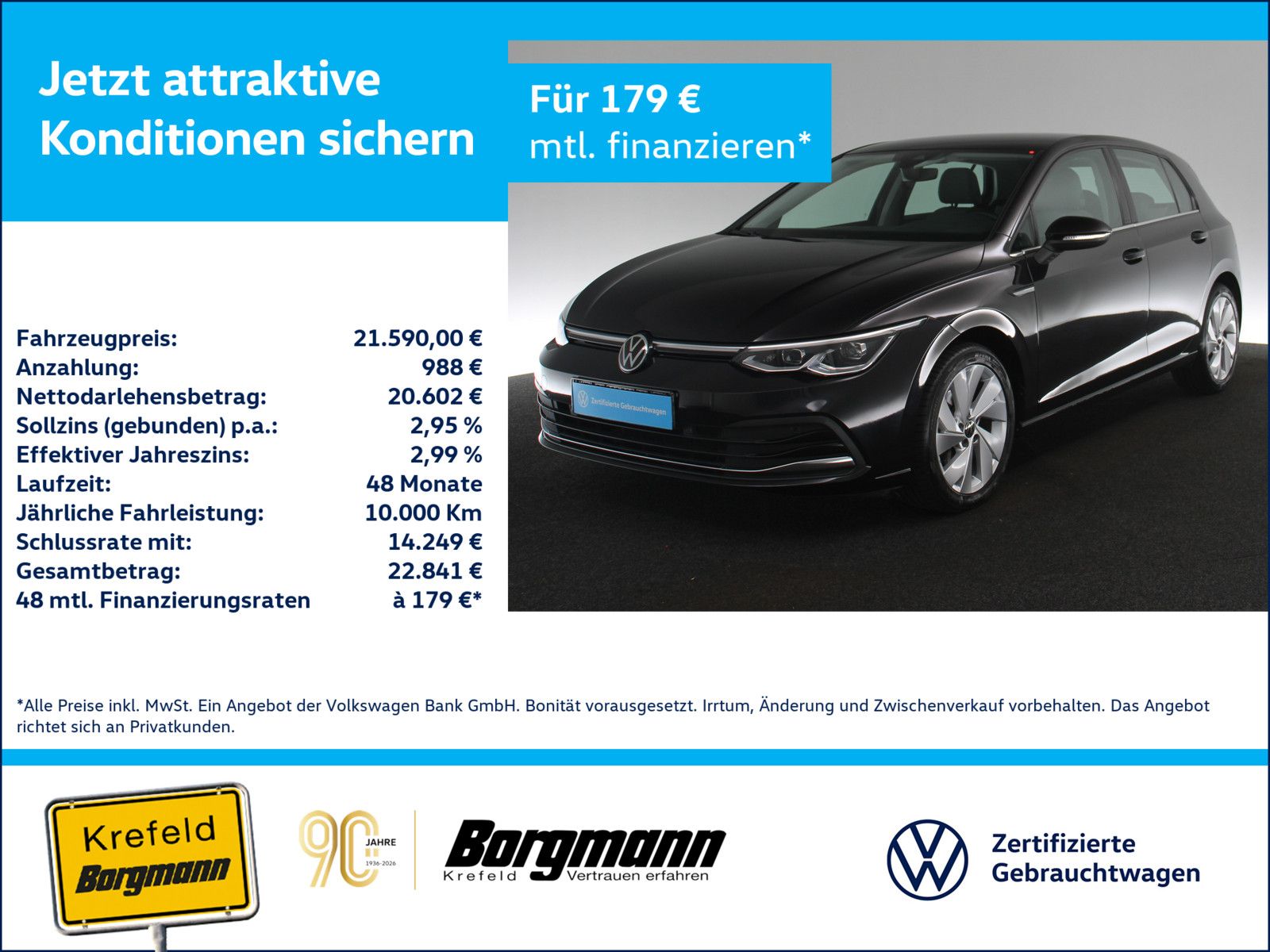 Volkswagen Golf VIII 1.5 eTSI Style LED ACC NAVI KAMERA SHZ foto 1