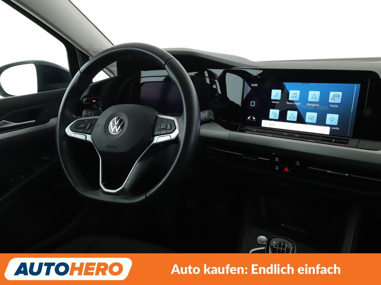 Volkswagen Golf VIII 1.5 TSI ACT Life*NAVI*LED*PDC*ACC*SHZ*, миниатюра 11