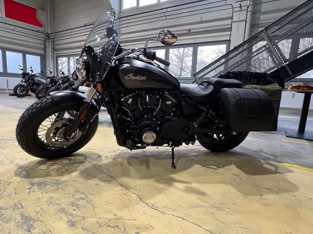 Indian Super Scout Limited+Tec Koffer/Scheibe/Soziussit