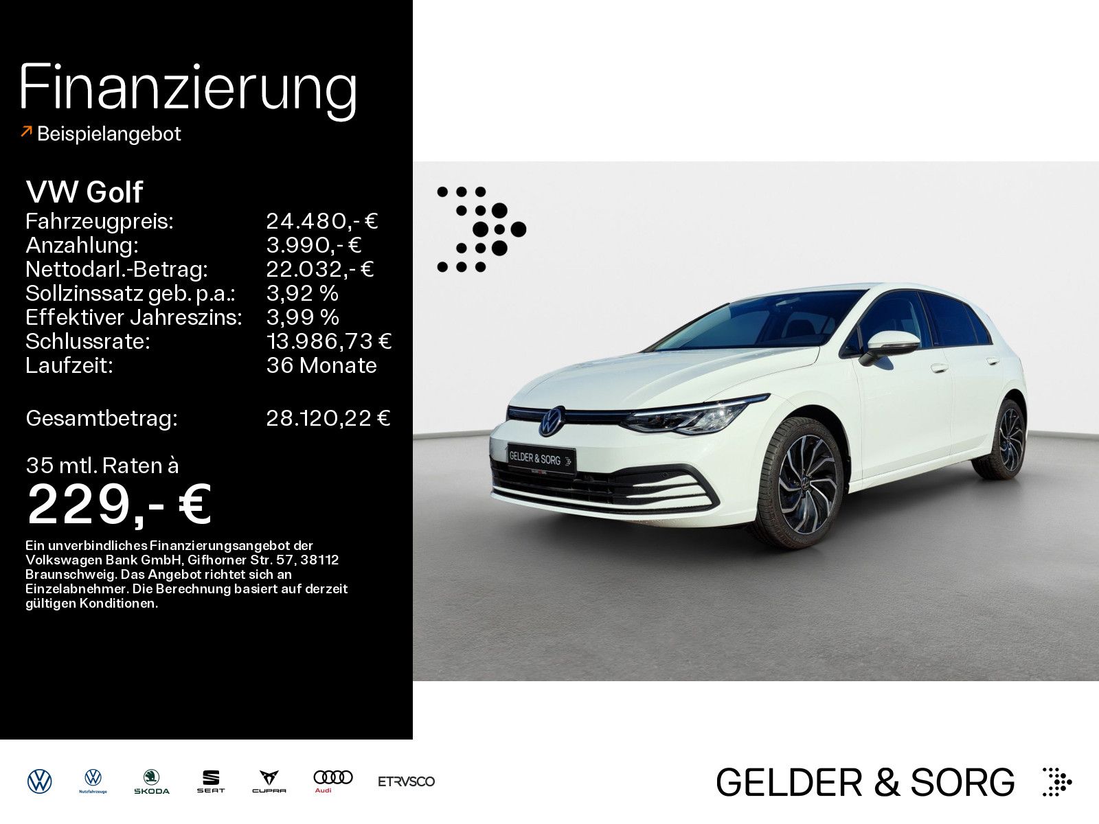 Volkswagen Golf 2.0 TDI United LED*AHK*Navi*Standh.