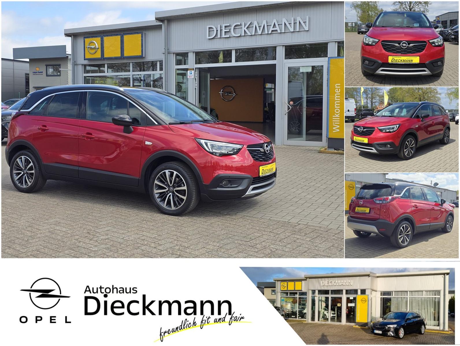 Opel Crossland X Ultimate Navi AHK SHZ RFK LED PDC LM