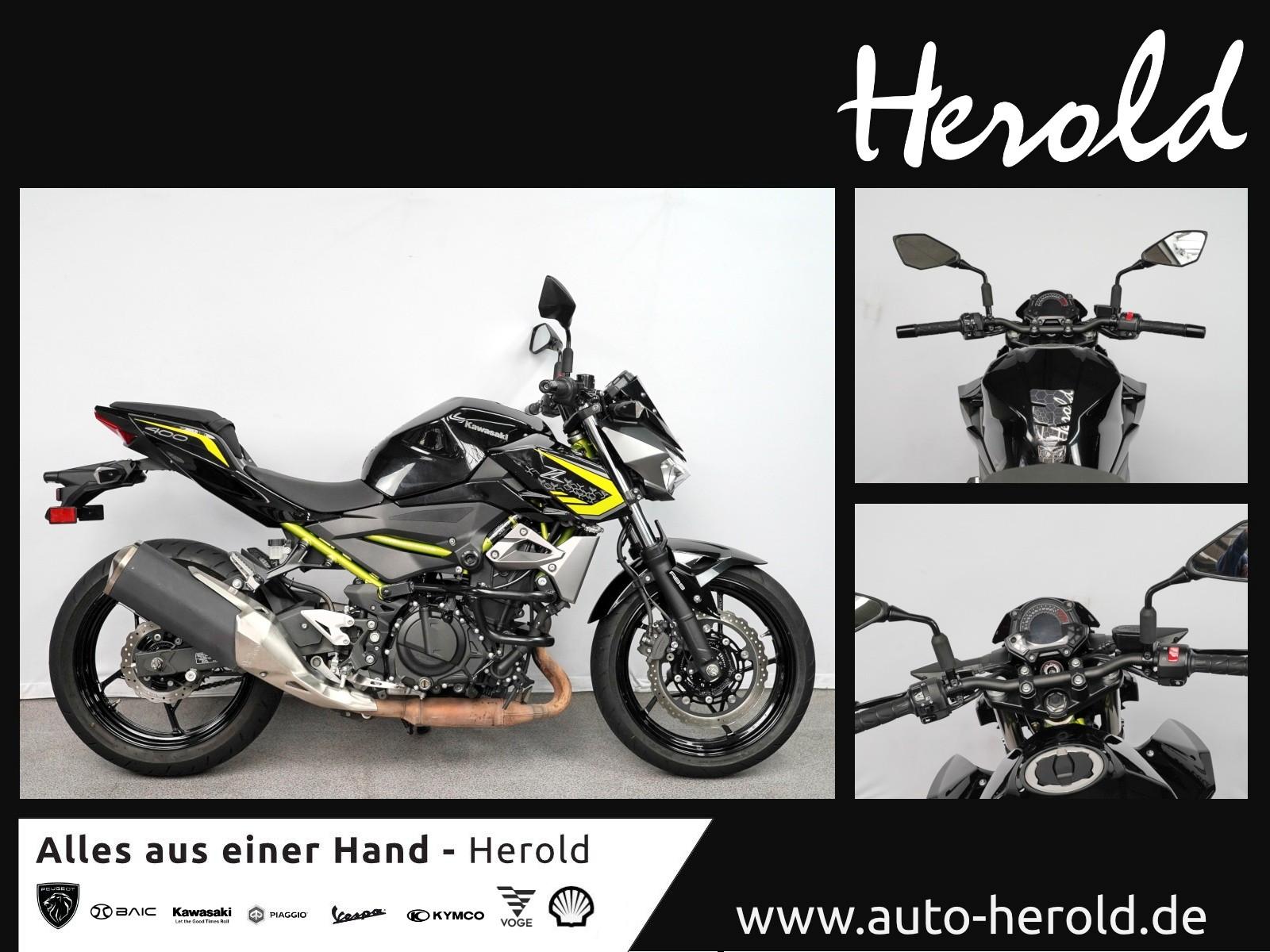 Kawasaki Z400 Tiefergelegt 40mm!