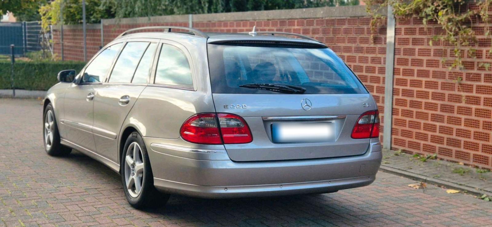 Mercedes-Benz E220 2008 — rear view
