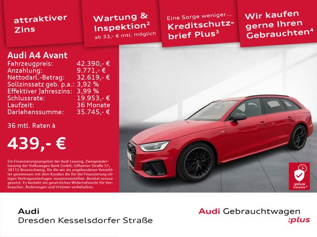 Audi A4 Avant 35 TFSI S-Line AHZV LED Navi DAB