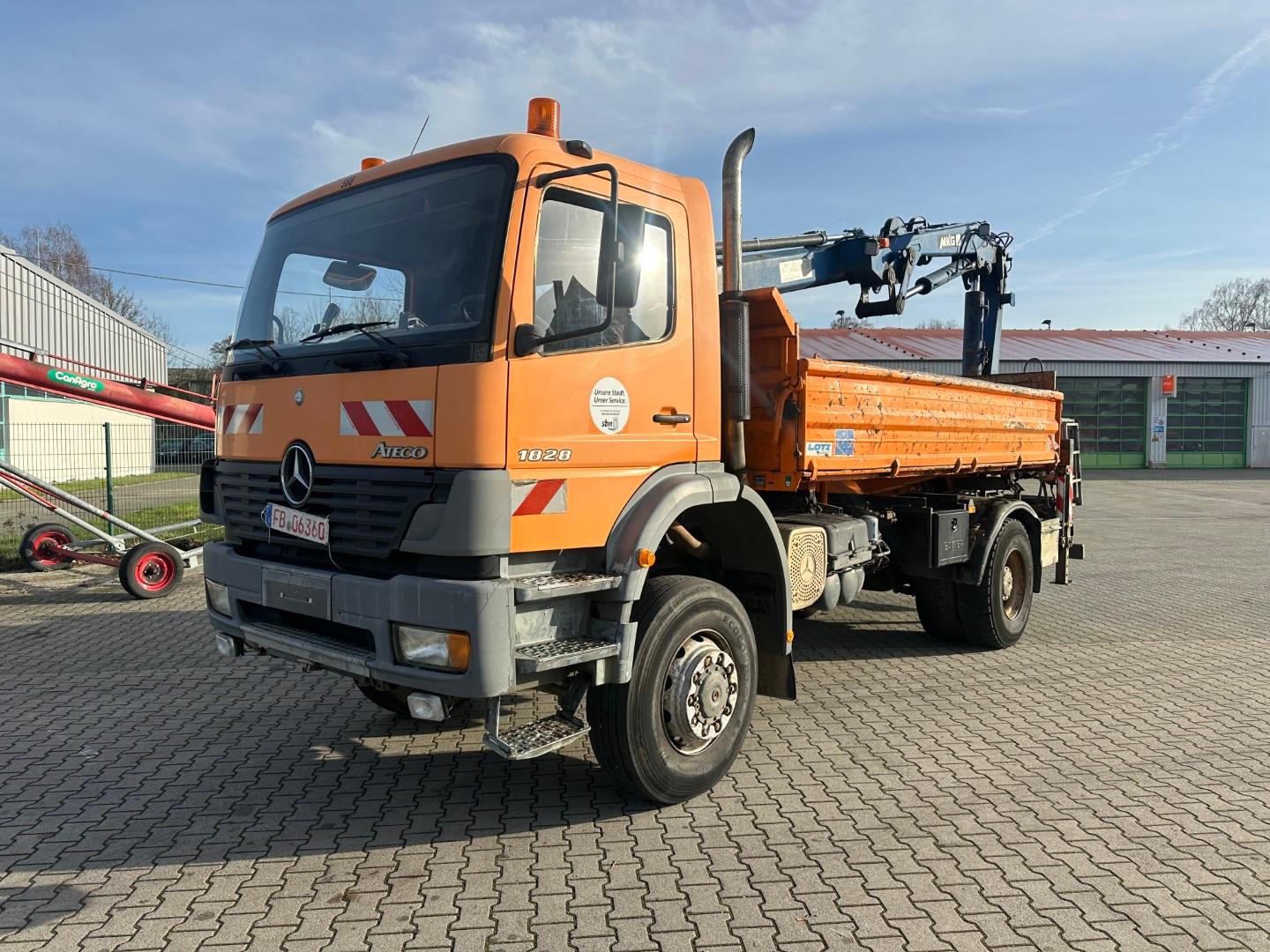 Mercedes-Benz Atego 1828 BB 4x4 / MKG 140 + Funk