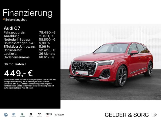 Audi Q7 55 TFSI quattro S line AHk*Air*B&O*Pano*HuD