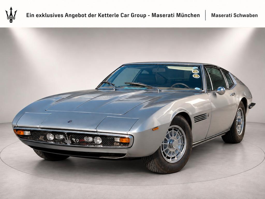 Maserati Ghibli SS aus 1969, Matching Numbers, TÜV NEU
