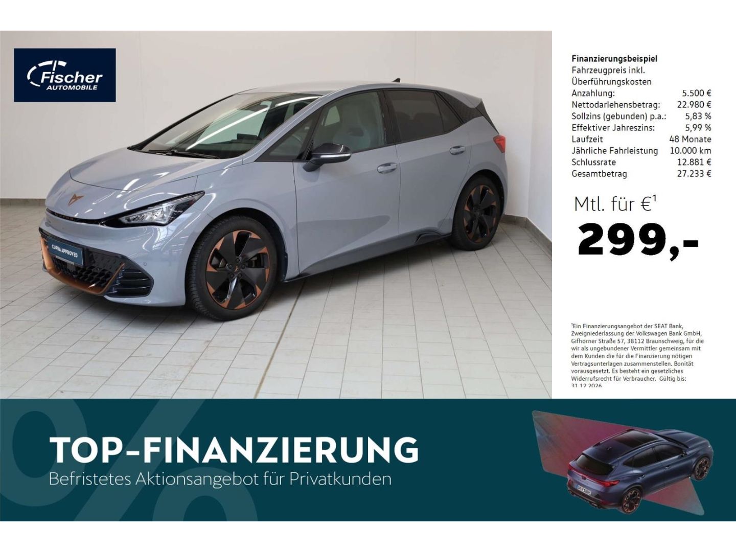 Cupra Born 58 kWh e-Boost