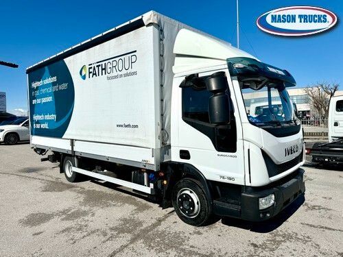 Autres IVECO EUROCARGO 75-190P centina e sponda, 2019, 