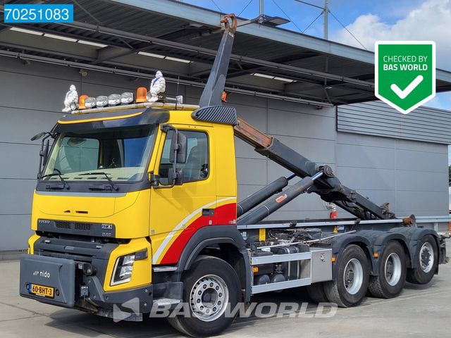 Volvo FMX 460 8X4 NL-Truck 25T AJK hook VEB+ Big-Axle