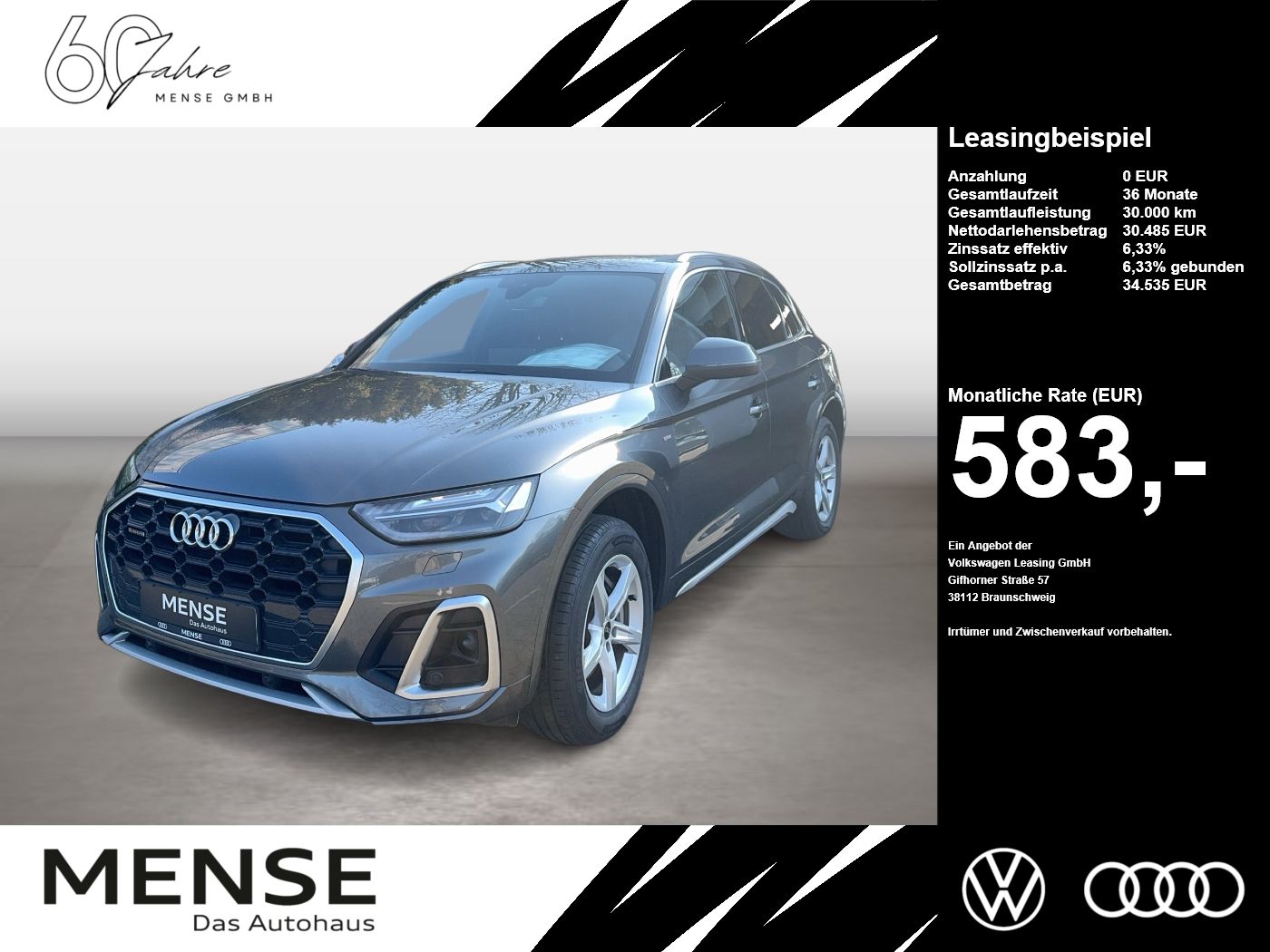 Audi Q5 50 TFSI e quattro S tronic S line Matrix|AHK