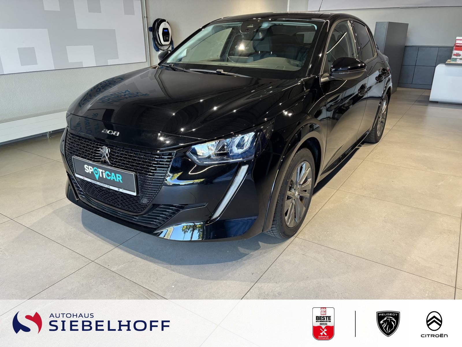 Peugeot e-208 Allure Pack Elektromotor 136 imagem 2