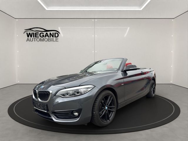 BMW 218i Cabrio Aut. Sport Line+LED+NAVI+LEDER+