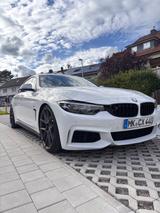 BMW 440i Gran Coupé M Sport / No OPF / Scheckheftgep - weiße BMW 440 Gran Coupé