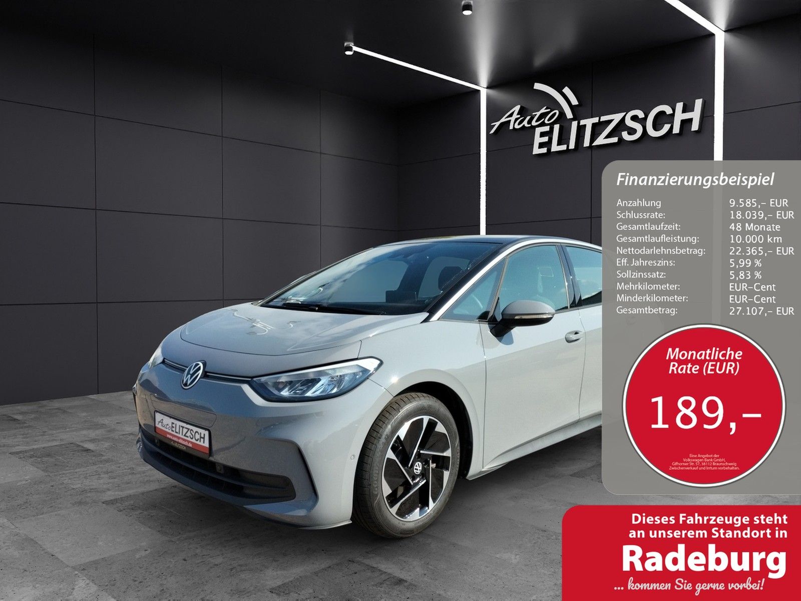 Fahrzeugabbildung Volkswagen ID.3 Pro LED Navi ACC RFK SH