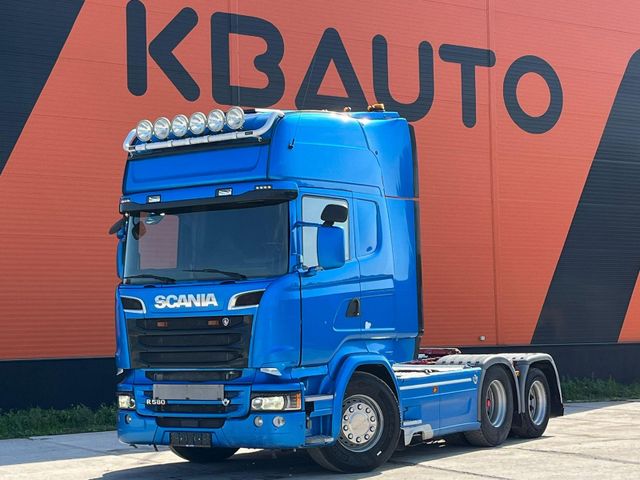 Scania R 580 6x2 GCW 78 ton / HYDRAULICS / RETARDER / D