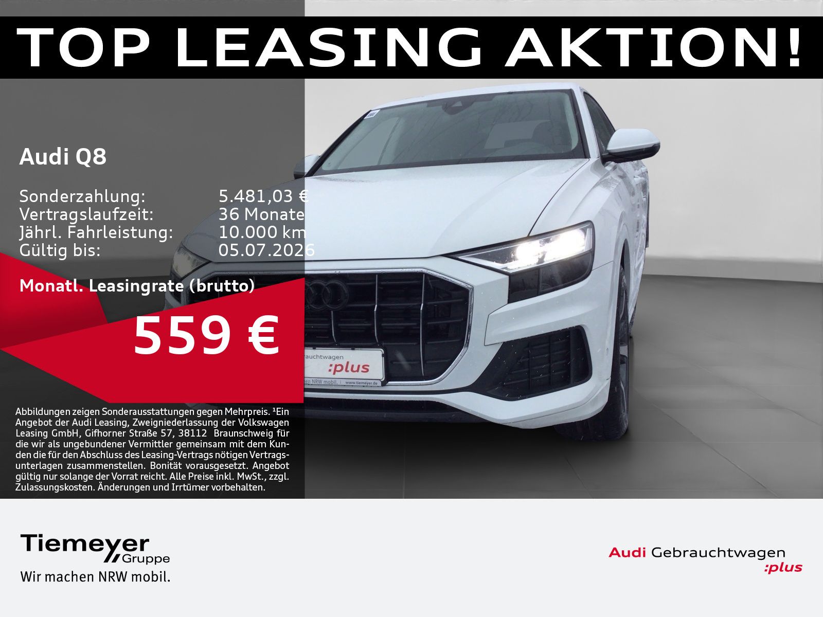 AUDI Q8 50 TDI Q LM21 KAMERA PRIVACY