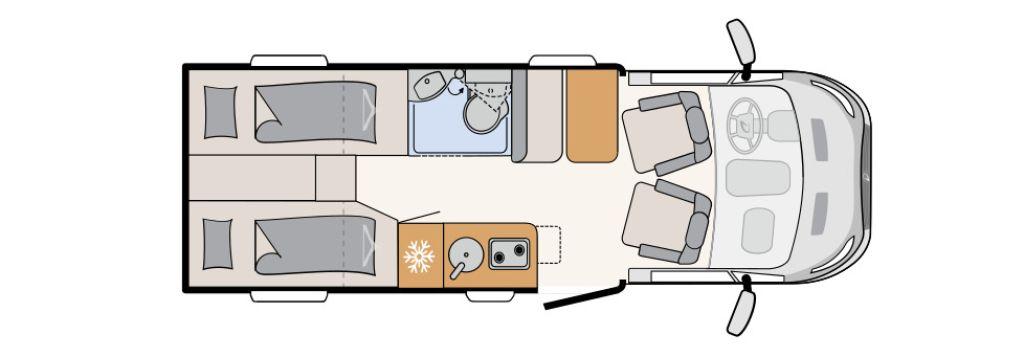Dethleffs Globebus Go T 45 Ford 130PS*