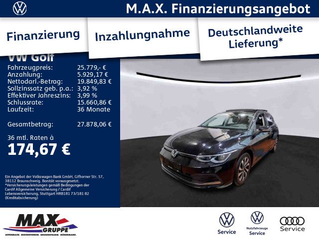 Golf VIII 2.0 TDI DSG ACTIVE AHK+IQ. LIGHT+PANO+