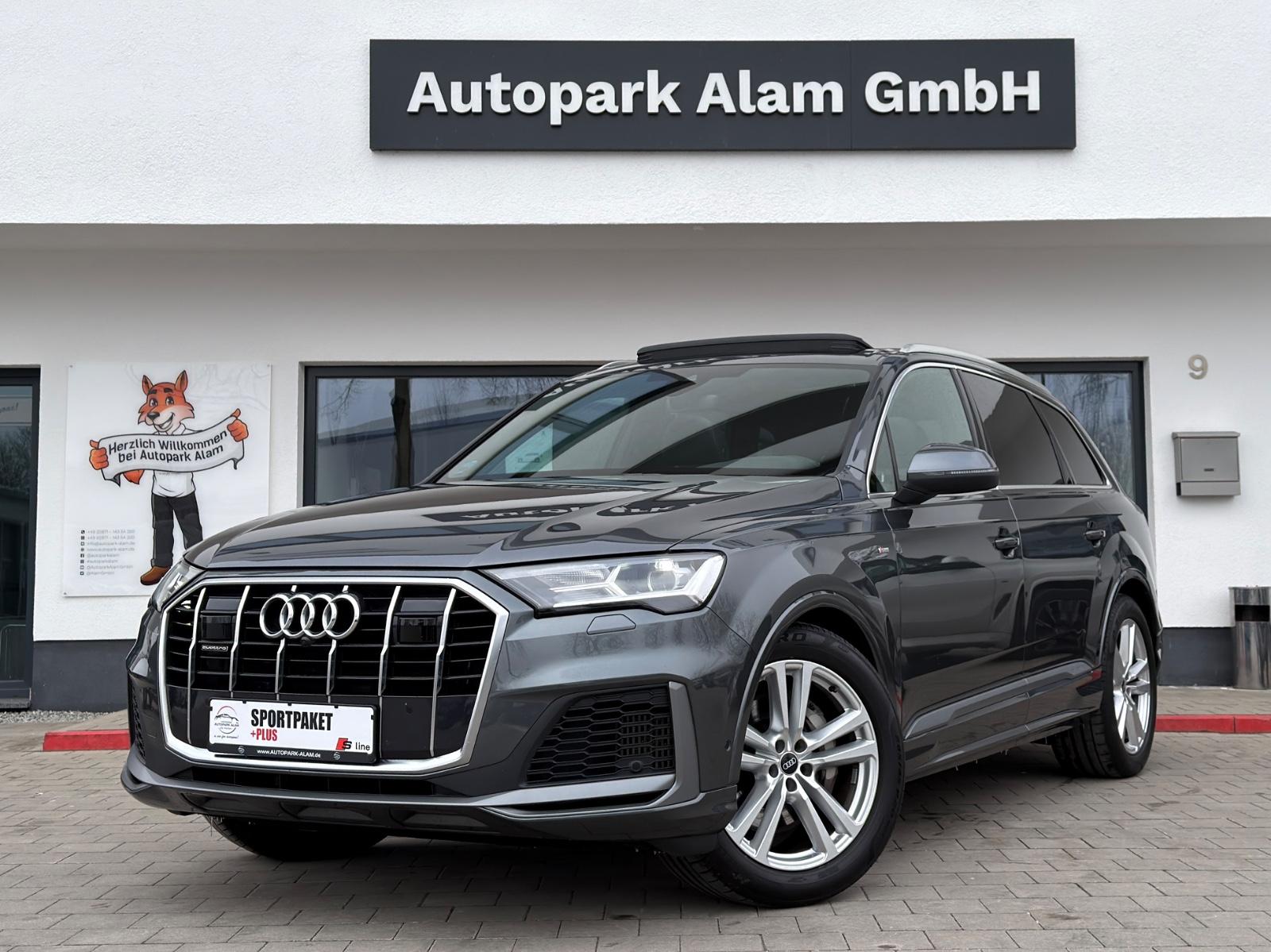 Audi Q7 55 TFSI quattro S line AHK Pano RFK ACC ViCo