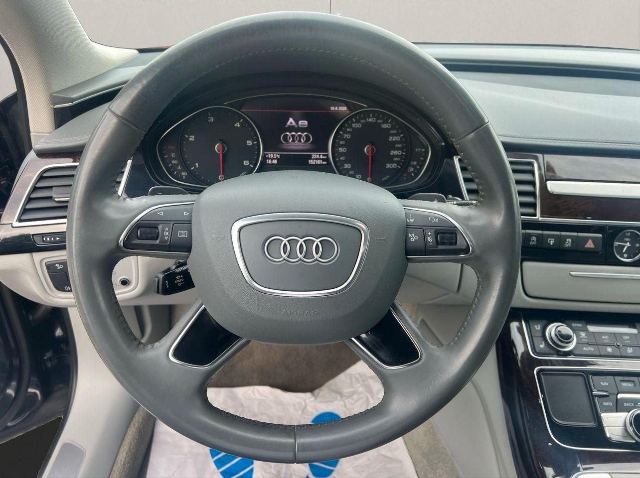 AUDI A8 3.0 TDI QUATTRO 250ch - CUIR - CAMÉRA 360° - SIÈGES MASSANTS - SUSPENSION PNEUMATIQUE - BOSE