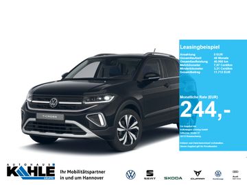 Volkswagen Leasingangebot: Volkswagen T-Cross 1.0 TSI DSG Style AHK Travel&Comfort GJR