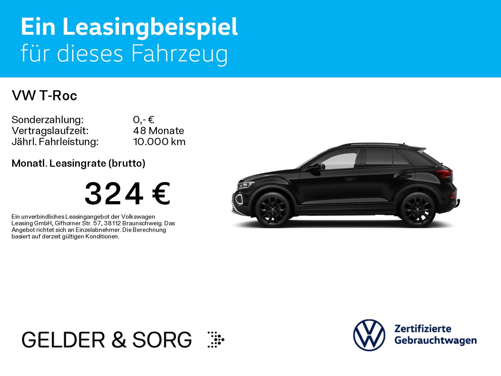 Volkswagen T-Roc 2.0 TDI Style Pano*AHK*LED*ACC*18Zo*Digit.