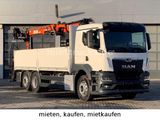 MAN TGS 26.470 6x2-4 BL Atlas 170.2 mit KM Zange - MAN Ladebordwand Koffer