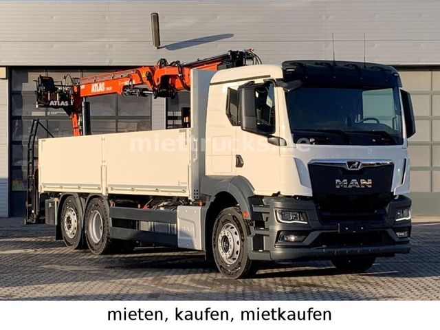 MAN TGS 26.470 6x2-4 BL Atlas 170.2 mit KM Zange